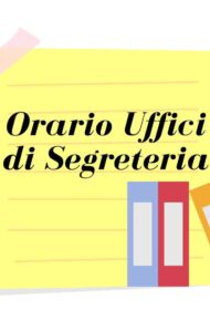 Orari segreteria