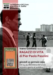 Locandina incontro con Ivano gobbato